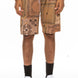 Mens Paisley Bandana Print Shorts