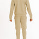 Full Zip Up Solid Track Jacket Set