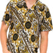 Mens Print Button Down Shirt