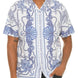 Mens Collared Print Button Down