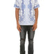 Mens Collared Print Button Down