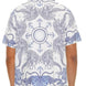 Mens Collared Print Button Down