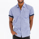 Men's Casual Short Sleeve Solid Shirts