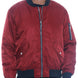 Mens Solid Padded Bomber Jacket