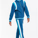 Mens Stripe Color Block Track Set
