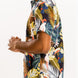 Hawaiian Print Button Down Shirt