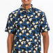 Mens Print Hawaiian Button Down Shirt