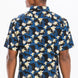Mens Print Hawaiian Button Down Shirt