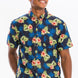 Mens Print Hawaiian Button Down Shirt