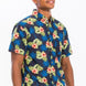 Mens Print Hawaiian Button Down Shirt
