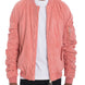 Mirosuede Scrunched Bomber Jacket