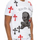 Cotton Print Chome Cross Thirt