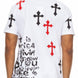 Cotton Print Chome Cross Thirt