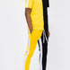 Two Tone Color Block Track Pant Jogger