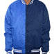 Color Block Two Tone Varsity Jacket