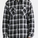 Mens Quilted Padded Flannel Jacket