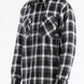 Mens Quilted Padded Flannel Jacket