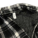 Mens Quilted Padded Flannel Jacket