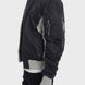 Two Tone Color Block Bomber Jacket