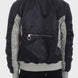 Two Tone Color Block Bomber Jacket