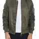 Men's Casual Ma-1 Flight Lined Bomber Jacket