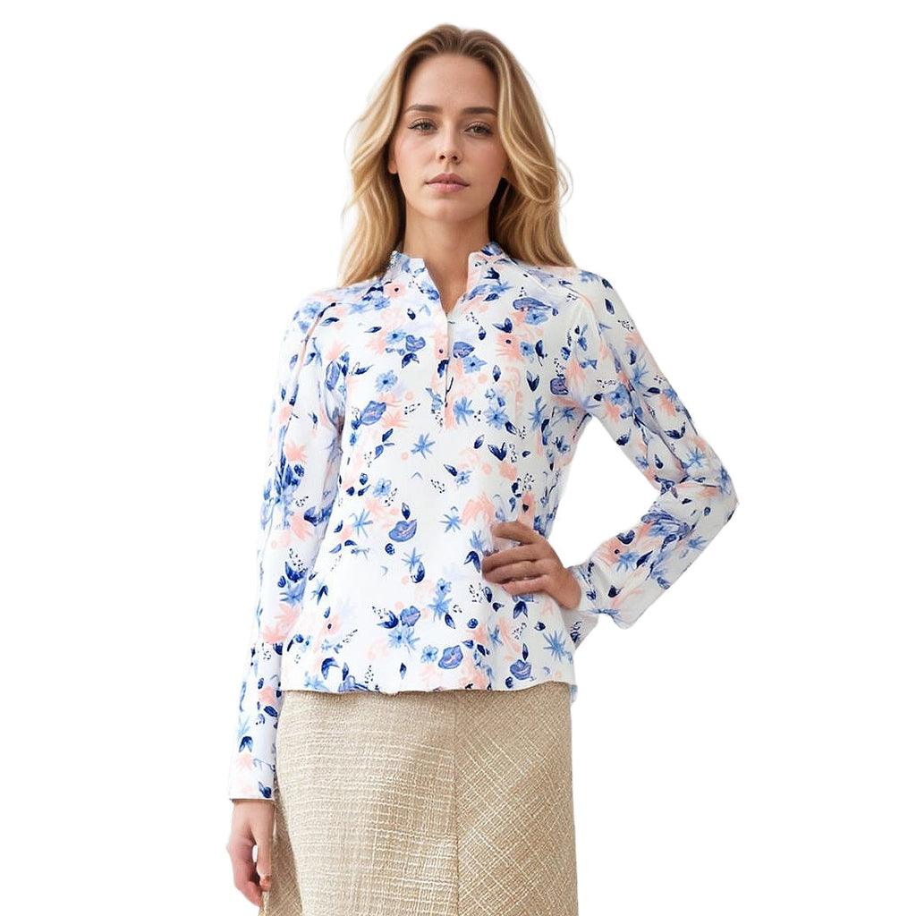 Women's Woven Floral Printed Shirt