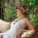 The Zenda Wide Brim Raffia Rancher Hat in Black