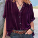 Ruched Round Neck Short Sleeve Shirt