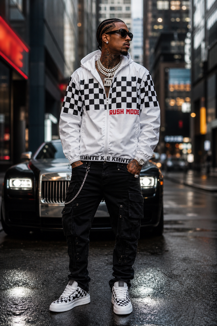 Rush Mode Kimante Men’s Windbreaker Jacket