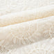 Flower Jacquard Flounce Sleeve Blouse