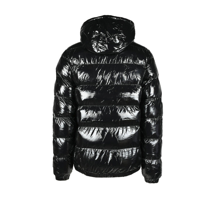 Men's Black Raven Puffer Turtleneck Jacket by U.S. Polo Assn.