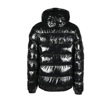 Men's Black Raven Puffer Turtleneck Jacket by U.S. Polo Assn.