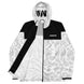 Kimante Paisley White Men’s Windbreaker Jacket