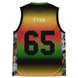 Juneteenth Kimante Recycled Unisex Basketball Jersey Alternative