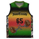 Juneteenth Kimante Recycled Unisex Basketball Jersey