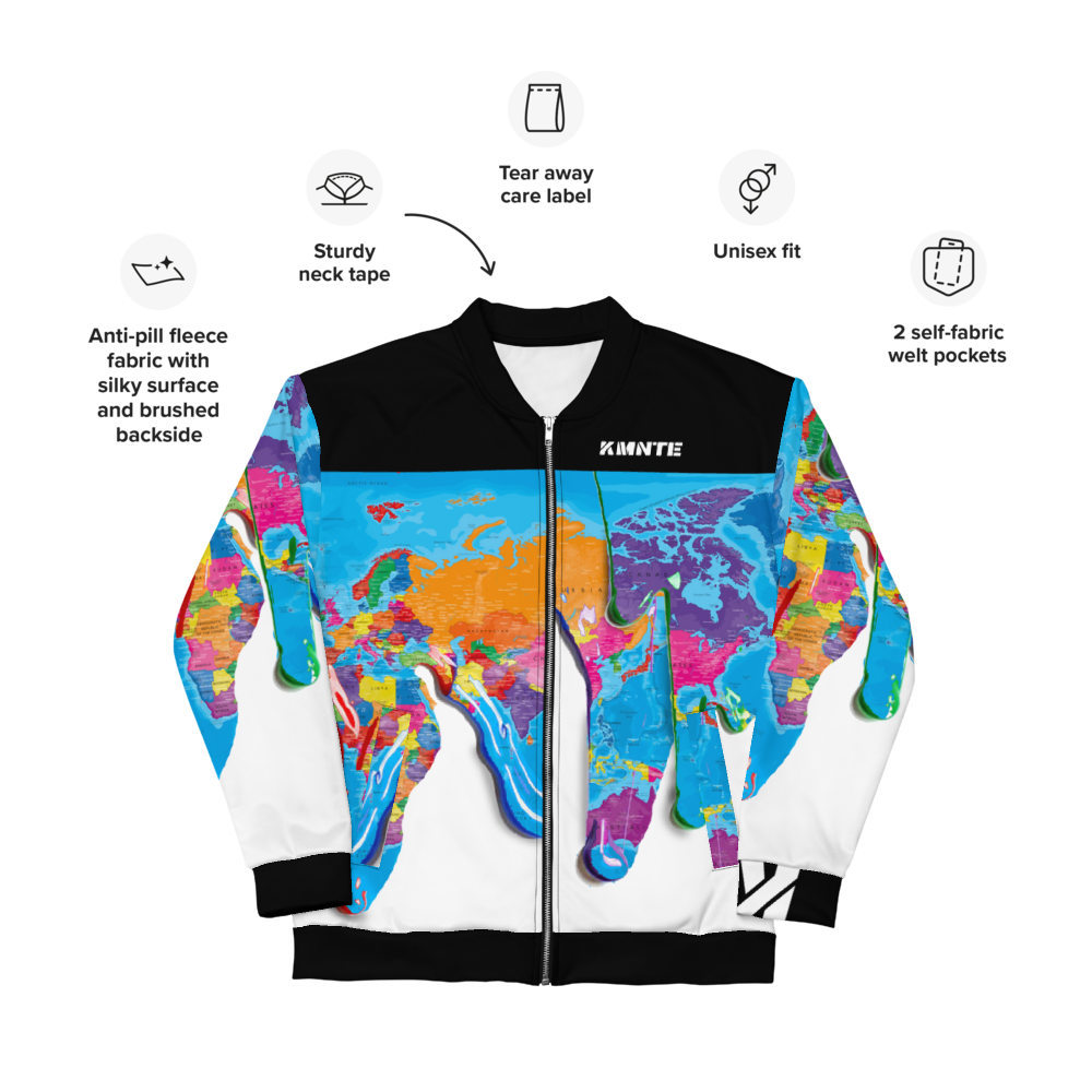 Drip World Kimante Unisex Bomber Jacket