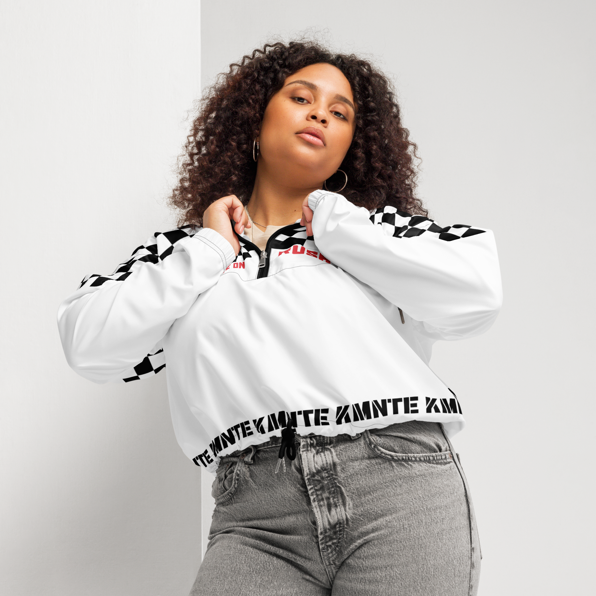 Rush Mode Kimante Women’s Cropped Windbreaker Jacket
