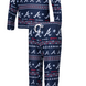 Atlanta Braves - Flurry Ladies & Men's' Aop Knit Top & Pant Pajama Set