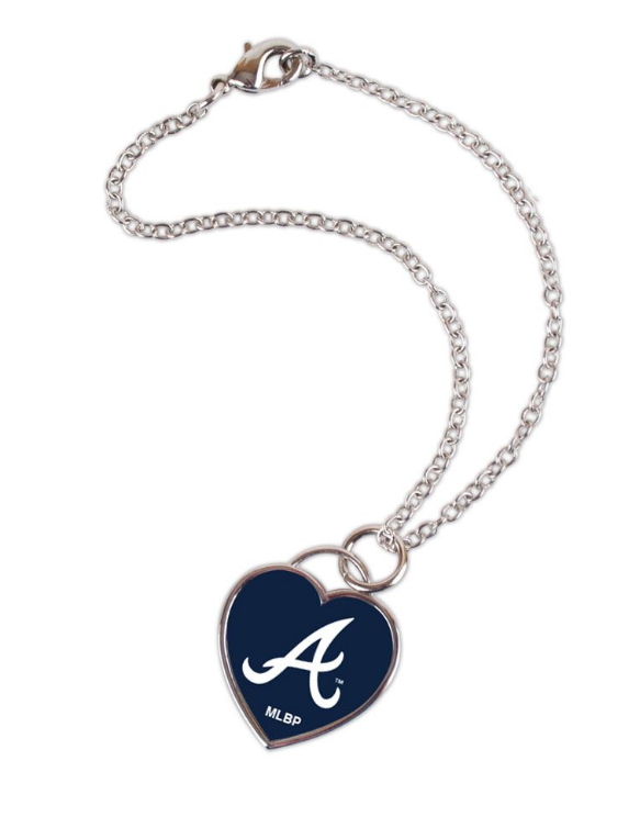 Atlanta Braves - Jewelry With 3D Heart
