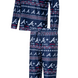 Atlanta Braves - Flurry Ladies & Men's' Aop Knit Top & Pant Pajama Set