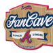 Atlanta Braves - Fan Cave Sign Wall Frame