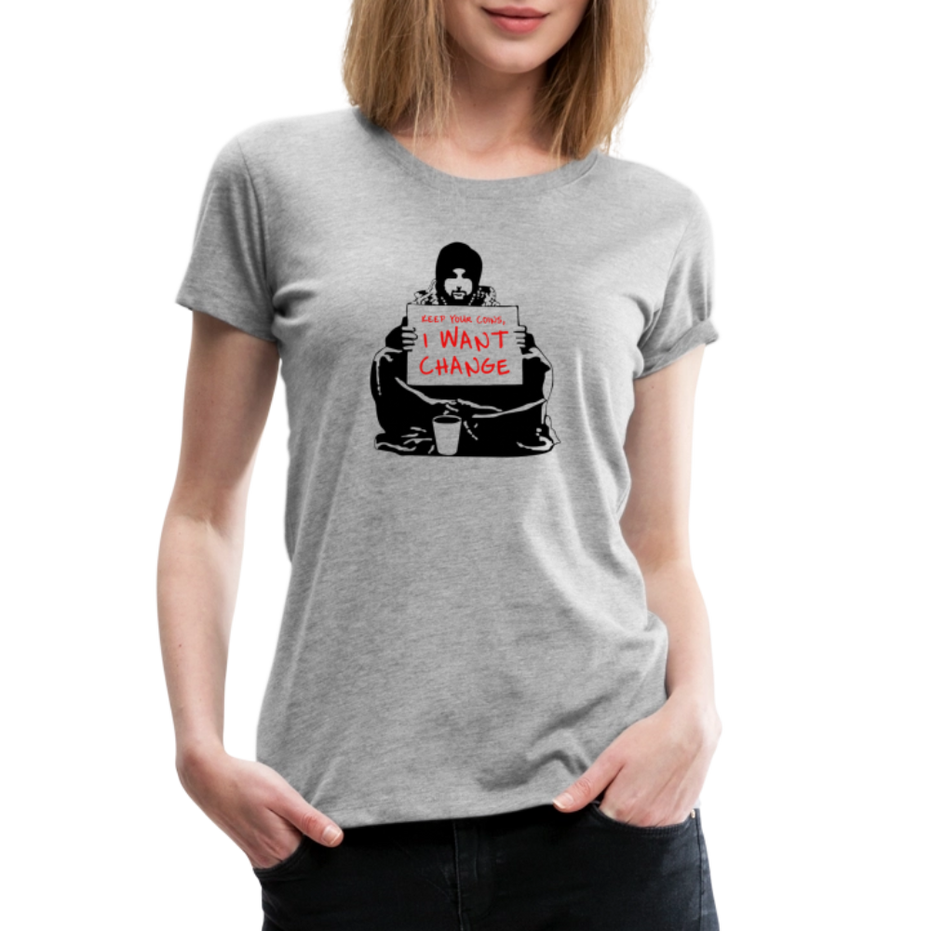 Banksy I Want Change Artwork T-Shirt