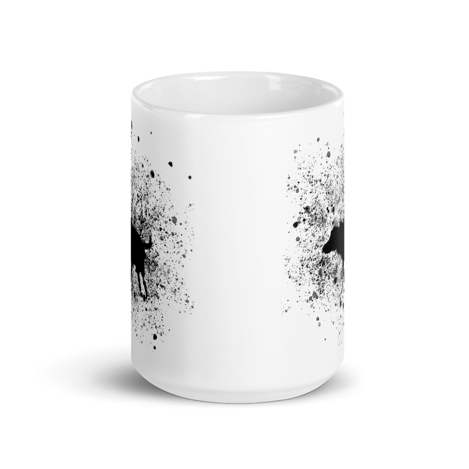 Banksy Wet Dog Splatter 2007 Street Art Mug