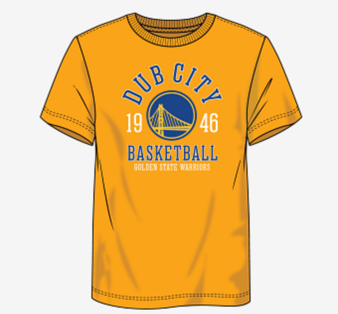 Golden State Warriors - Iconic Cotton the Extras T-Shirt