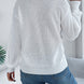 Cutout V-Neck Long Sleeve Sweater