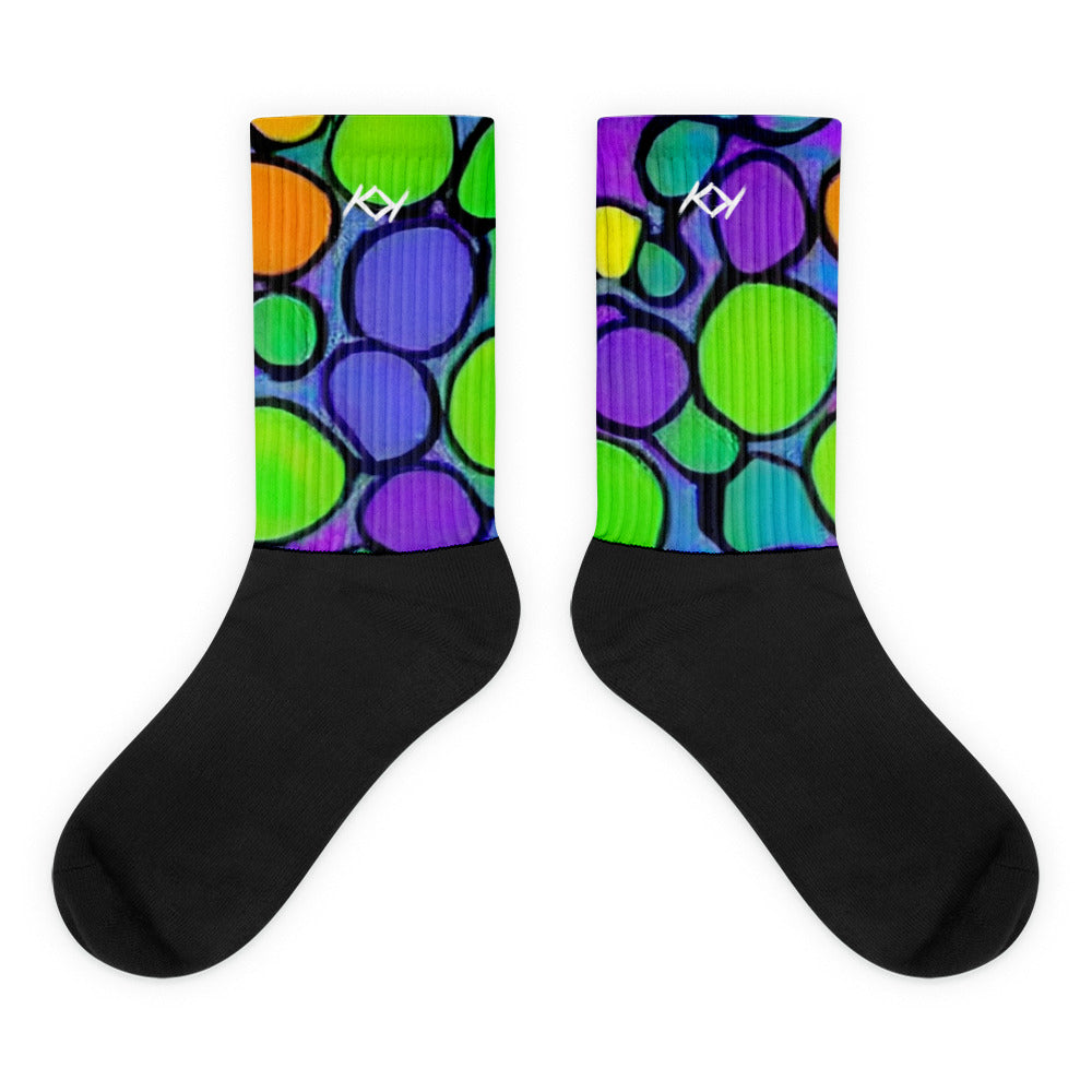 Kimante Colorful Stone Socks