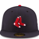 Boston Red Sox - Navy Alternate Authentic Collection on Field 59Fifty Fitted Hat, New Era