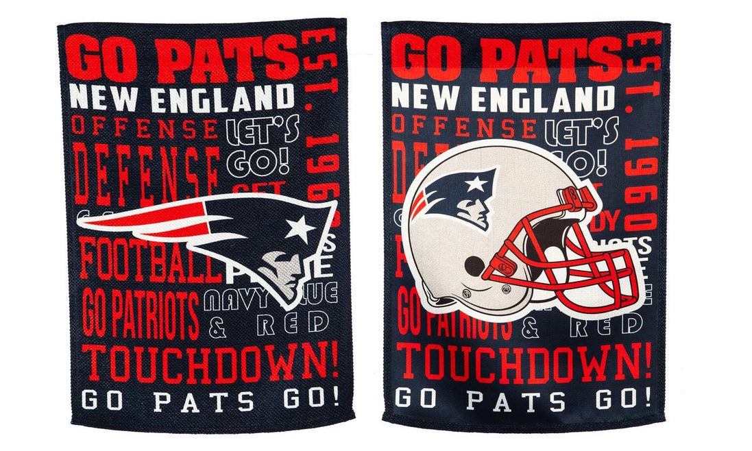 New England Patriots - Fan Rules ES Garden Flag