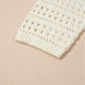 Hollow Out Drop Shoulder Sweater