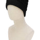 Classic Ponytail Chevron Cable Knitted Beanie